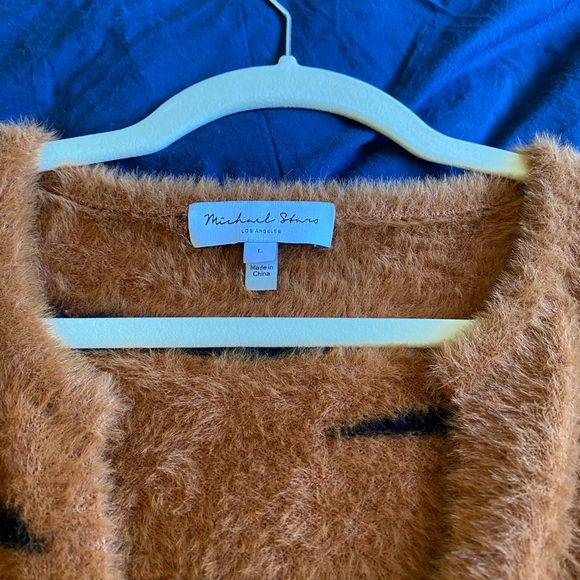 Michael Stars cropped tiger sweater - Picture 5 of 6